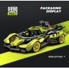 SEMBO WEKKI VIGGI 715306 non  TÍCH LŨY VŨ KHÍ XE THỂ THAO LAMBORGHINI PHANTOM V12 Ý TƯỞNG tỷ lệ 1:18 bộ đồ chơi xếp lắp ráp ghép mô hình  LAMBORGHINI VISION GT Kỹ Thuật Công Nghệ Cao Mô Hình Phương Tiện 883 khối