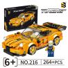 B BRAND 216 non  PORSCHE 911 bộ đồ chơi xếp lắp ráp ghép mô hình Speed Champions Racing Cars Đua Xe Công Thức 264 khối