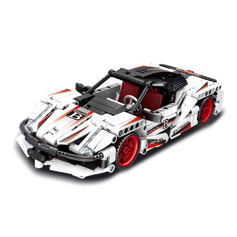 GOGO 89107 non  FERRARI bộ đồ chơi xếp lắp ráp ghép mô hình  Kỹ Thuật Công Nghệ Cao Mô Hình Phương Tiện 451 khối