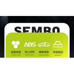 SEMBO WEKKI VIGGI 715306 non  TÍCH LŨY VŨ KHÍ XE THỂ THAO LAMBORGHINI PHANTOM V12 Ý TƯỞNG tỷ lệ 1:18 bộ đồ chơi xếp lắp ráp ghép mô hình  LAMBORGHINI VISION GT Kỹ Thuật Công Nghệ Cao Mô Hình Phương Tiện 883 khối