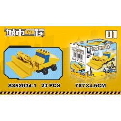 323 SX52034 52034 non  KỸ THUẬT THÀNH PHỐ 10 KẾT HỢP CỦA XE KHỔNG LỒ bộ đồ chơi xếp lắp ráp ghép mô hình Creator Sáng Tạo