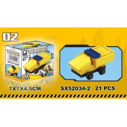 323 SX52034 52034 non  KỸ THUẬT THÀNH PHỐ 10 KẾT HỢP CỦA XE KHỔNG LỒ bộ đồ chơi xếp lắp ráp ghép mô hình Creator Sáng Tạo