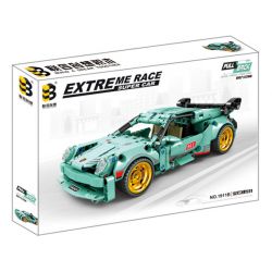 B BRAND 1911B non  PORSCHE 911 bộ đồ chơi xếp lắp ráp ghép mô hình  Kỹ Thuật Công Nghệ Cao Mô Hình Phương Tiện 400 khối