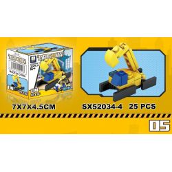 323 SX52034 52034 non  KỸ THUẬT THÀNH PHỐ 10 KẾT HỢP CỦA XE KHỔNG LỒ bộ đồ chơi xếp lắp ráp ghép mô hình Creator Sáng Tạo