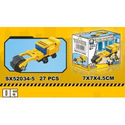 323 SX52034 52034 non  KỸ THUẬT THÀNH PHỐ 10 KẾT HỢP CỦA XE KHỔNG LỒ bộ đồ chơi xếp lắp ráp ghép mô hình Creator Sáng Tạo