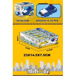 323 SX52034 52034 non  KỸ THUẬT THÀNH PHỐ 10 KẾT HỢP CỦA XE KHỔNG LỒ bộ đồ chơi xếp lắp ráp ghép mô hình Creator Sáng Tạo