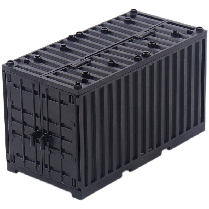 TBS TOYS J775 non  CONTAINER QUÂN SỰ ĐA CHỨC NĂNG bộ đồ chơi xếp lắp ráp ghép mô hình Military Army MILITARY CONTAINER Quân Sự Bộ Đội 10 khối