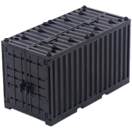 TBS TOYS J775 non  CONTAINER QUÂN SỰ ĐA CHỨC NĂNG bộ đồ chơi xếp lắp ráp ghép mô hình Military Army MILITARY CONTAINER Quân Sự Bộ Đội 10 khối