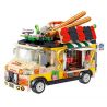 ZHEGAO 00890 non  XE SUSHI bộ đồ chơi xếp lắp ráp ghép mô hình FOOD SNACKS SUSHI CART 606 khối