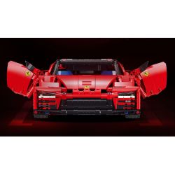 BOBO LIKE 33003 non  FERRARI DAYTONA SP3 tỷ lệ 1:14 bộ đồ chơi xếp lắp ráp ghép mô hình  Kỹ Thuật Công Nghệ Cao Mô Hình Phương Tiện 1394 khối