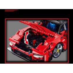 BOBO LIKE 33003 non  FERRARI DAYTONA SP3 tỷ lệ 1:14 bộ đồ chơi xếp lắp ráp ghép mô hình  Kỹ Thuật Công Nghệ Cao Mô Hình Phương Tiện 1394 khối