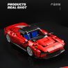 SEMBO WEKKI VIGGI 715305 non  THIẾT BỊ ĐIÊN RỒ XE THỂ THAO FERRARI SP4 tỷ lệ 1:18 bộ đồ chơi xếp lắp ráp ghép mô hình  Kỹ Thuật Công Nghệ Cao Mô Hình Phương Tiện 522 khối