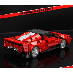 SEMBO WEKKI VIGGI 715305 non  THIẾT BỊ ĐIÊN RỒ XE THỂ THAO FERRARI SP4 tỷ lệ 1:18 bộ đồ chơi xếp lắp ráp ghép mô hình  Kỹ Thuật Công Nghệ Cao Mô Hình Phương Tiện 522 khối