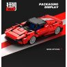 SEMBO WEKKI VIGGI 715305 non  THIẾT BỊ ĐIÊN RỒ XE THỂ THAO FERRARI SP4 tỷ lệ 1:18 bộ đồ chơi xếp lắp ráp ghép mô hình  Kỹ Thuật Công Nghệ Cao Mô Hình Phương Tiện 522 khối