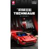 SEMBO WEKKI VIGGI 715305 non  THIẾT BỊ ĐIÊN RỒ XE THỂ THAO FERRARI SP4 tỷ lệ 1:18 bộ đồ chơi xếp lắp ráp ghép mô hình  Kỹ Thuật Công Nghệ Cao Mô Hình Phương Tiện 522 khối