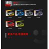 SEMBO WEKKI VIGGI 715305 non  THIẾT BỊ ĐIÊN RỒ XE THỂ THAO FERRARI SP4 tỷ lệ 1:18 bộ đồ chơi xếp lắp ráp ghép mô hình  Kỹ Thuật Công Nghệ Cao Mô Hình Phương Tiện 522 khối