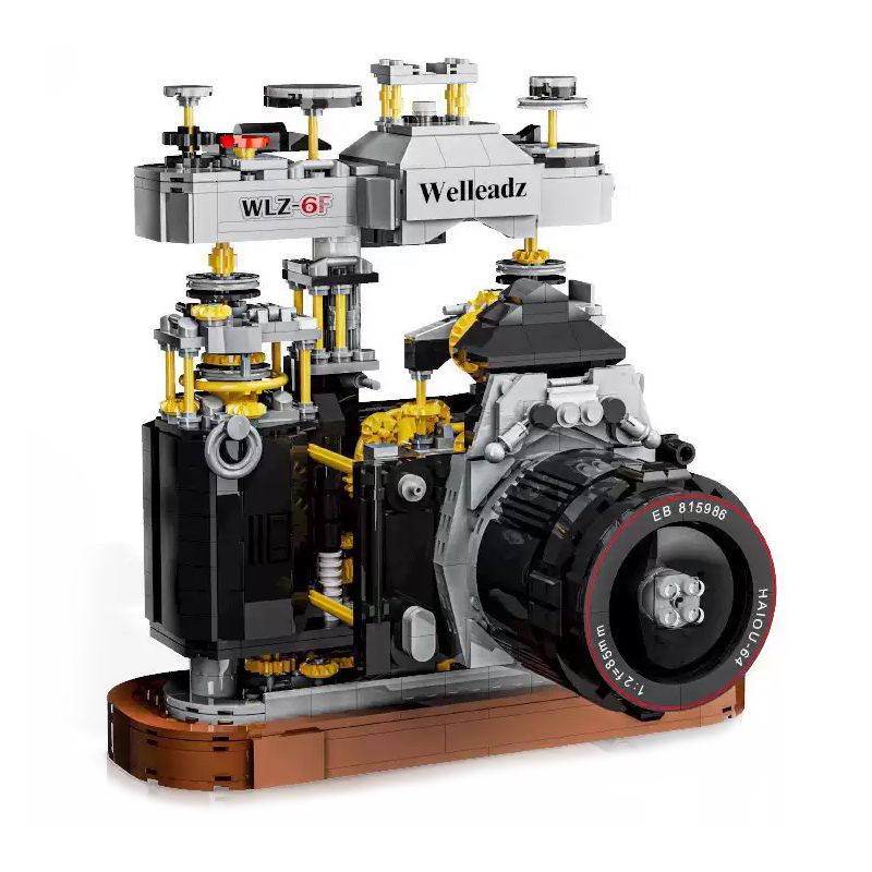 WELLEADZ 2100 non  MÁY ???NH CỔ ĐIỂN bộ đồ chơi xếp lắp ráp ghép mô hình 1027 khối