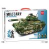 MINGDI K0160 0160 non  XE TĂNG CHIẾN ĐẤU CHÍNH MAD-K0160 bộ đồ chơi xếp lắp ráp ghép mô hình Military Army Quân Sự Bộ Đội 699 khối