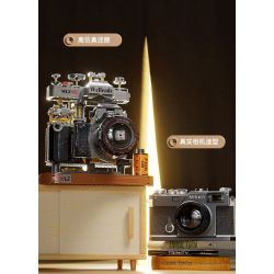 WELLEADZ 2100 non  MÁY ???NH CỔ ĐIỂN bộ đồ chơi xếp lắp ráp ghép mô hình 1027 khối