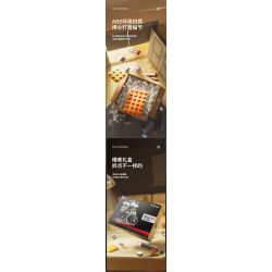 WELLEADZ 2100 non  MÁY ???NH CỔ ĐIỂN bộ đồ chơi xếp lắp ráp ghép mô hình 1027 khối