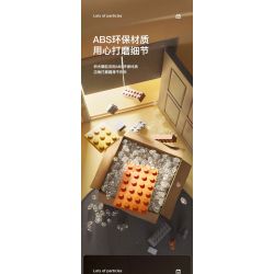 WELLEADZ 2100 non  MÁY ???NH CỔ ĐIỂN bộ đồ chơi xếp lắp ráp ghép mô hình 1027 khối