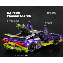 SEMBO WEKKI VIGGI 715304 non  TÍCH LŨY VŨ KHÍ TRANG BỊ SIÊU XE THỂ THAO RAMBO tỷ lệ 1:18 bộ đồ chơi xếp lắp ráp ghép mô hình  Kỹ Thuật Công Nghệ Cao Mô Hình Phương Tiện 588 khối