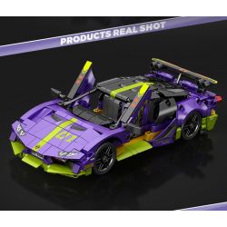 SEMBO WEKKI VIGGI 715304 non  TÍCH LŨY VŨ KHÍ TRANG BỊ SIÊU XE THỂ THAO RAMBO tỷ lệ 1:18 bộ đồ chơi xếp lắp ráp ghép mô hình  Kỹ Thuật Công Nghệ Cao Mô Hình Phương Tiện 588 khối
