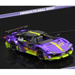 SEMBO WEKKI VIGGI 715304 non  TÍCH LŨY VŨ KHÍ TRANG BỊ SIÊU XE THỂ THAO RAMBO tỷ lệ 1:18 bộ đồ chơi xếp lắp ráp ghép mô hình  Kỹ Thuật Công Nghệ Cao Mô Hình Phương Tiện 588 khối