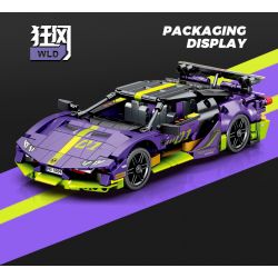 SEMBO WEKKI VIGGI 715304 non  TÍCH LŨY VŨ KHÍ TRANG BỊ SIÊU XE THỂ THAO RAMBO tỷ lệ 1:18 bộ đồ chơi xếp lắp ráp ghép mô hình  Kỹ Thuật Công Nghệ Cao Mô Hình Phương Tiện 588 khối