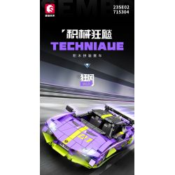 SEMBO WEKKI VIGGI 715304 non  TÍCH LŨY VŨ KHÍ TRANG BỊ SIÊU XE THỂ THAO RAMBO tỷ lệ 1:18 bộ đồ chơi xếp lắp ráp ghép mô hình  Kỹ Thuật Công Nghệ Cao Mô Hình Phương Tiện 588 khối