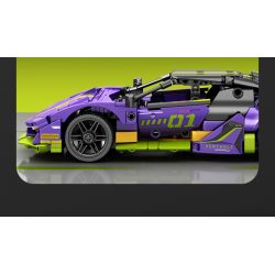 SEMBO WEKKI VIGGI 715304 non  TÍCH LŨY VŨ KHÍ TRANG BỊ SIÊU XE THỂ THAO RAMBO tỷ lệ 1:18 bộ đồ chơi xếp lắp ráp ghép mô hình  Kỹ Thuật Công Nghệ Cao Mô Hình Phương Tiện 588 khối