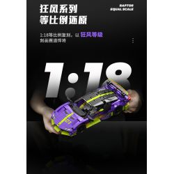 SEMBO WEKKI VIGGI 715304 non  TÍCH LŨY VŨ KHÍ TRANG BỊ SIÊU XE THỂ THAO RAMBO tỷ lệ 1:18 bộ đồ chơi xếp lắp ráp ghép mô hình  Kỹ Thuật Công Nghệ Cao Mô Hình Phương Tiện 588 khối