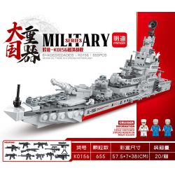 MINGDI K0156 0156 non  -K0156 TÀU CHIẾN TRANH HÀNH TRÌNH bộ đồ chơi xếp lắp ráp ghép mô hình Military Army Quân Sự Bộ Đội 655 khối