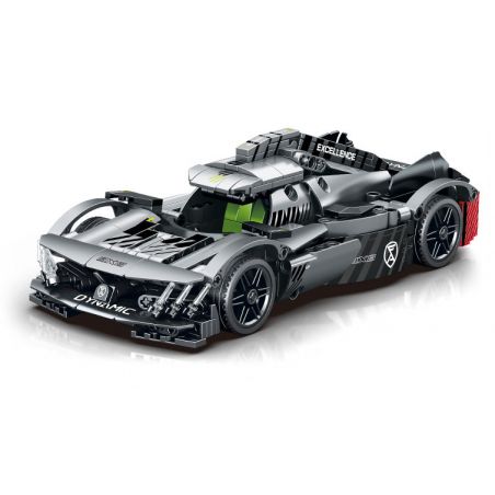 SEMBO WEKKI VIGGI 715303 non  CRAZY GEAR XE THỂ THAO CHIẾN BINH PEUGEOT 1:18 tỷ lệ 1:18 bộ đồ chơi xếp lắp ráp ghép mô hình  Kỹ Thuật Công Nghệ Cao Mô Hình Phương Tiện 532 khối