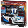 MEGA BLOKS 95742 non  PORSCHE 911 GT3 tỷ lệ 1:38 bộ đồ chơi xếp lắp ráp ghép mô hình Need For Speed NEED FOR SPEED PORSCHE 911 GT3 55 khối