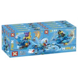 SX 2066 non  PHANTOM WATER DRAGON KING 8 KẾT HỢP bộ đồ chơi xếp lắp ráp ghép mô hình The  Ninjago Movie Ninja Lốc Xoáy 639 khối