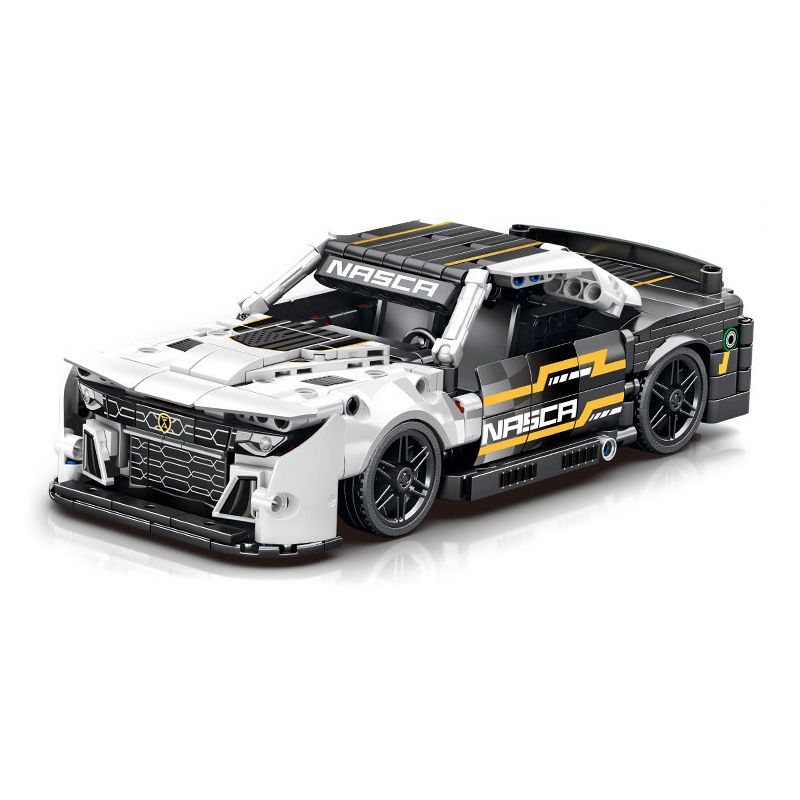 SEMBO WEKKI VIGGI 715301 non  TÍCH LŨY VŨ KHÍ XE THỂ THAO CHEVROLET CAMARO 1:18 tỷ lệ 1:18 bộ đồ chơi xếp lắp ráp ghép mô hình  Kỹ Thuật Công Nghệ Cao Mô Hình Phương Tiện 518 khối