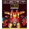 MG 310 non  MK46 bộ đồ chơi xếp lắp ráp ghép mô hình Super Heroes MK ARMOR MK46 Siêu Nhân Anh Hùng 330 khối