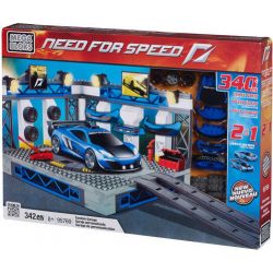 MEGA BLOKS 95769 non  NHÀ ĐỂ XE SỬA ĐỔI CỦA MCLAREN MP4-12C tỷ lệ 1:38 bộ đồ chơi xếp lắp ráp ghép mô hình Need For Speed NEED FOR SPEED CUSTOM GARAGE MCLAREN MP4-12C 342 khối