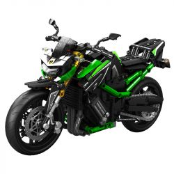 SEMBO WEKKI VIGGI 713003 non  TRANG BỊ ĐIÊN CUỒNG MÔTÔ KAWASAKI Z900 tỷ lệ 1:7 bộ đồ chơi xếp lắp ráp ghép mô hình  Kỹ Thuật Công Nghệ Cao Mô Hình Phương Tiện 872 khối