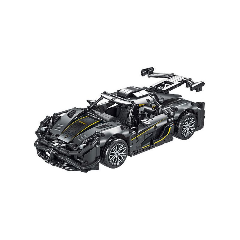 MorkModel 023022 Mork Model 023022 non  KONIÈGE MỘT-1 tỷ lệ 1:14 bộ đồ chơi xếp lắp ráp ghép mô hình  KOENIGSEGG ONE:1 Kỹ Thuật Công Nghệ Cao Mô Hình Phương Tiện 1505 khối