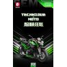 SEMBO WEKKI VIGGI 713003 non  TRANG BỊ ĐIÊN CUỒNG MÔTÔ KAWASAKI Z900 tỷ lệ 1:7 bộ đồ chơi xếp lắp ráp ghép mô hình  Kỹ Thuật Công Nghệ Cao Mô Hình Phương Tiện 872 khối