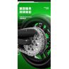 SEMBO WEKKI VIGGI 713003 non  TRANG BỊ ĐIÊN CUỒNG MÔTÔ KAWASAKI Z900 tỷ lệ 1:7 bộ đồ chơi xếp lắp ráp ghép mô hình  Kỹ Thuật Công Nghệ Cao Mô Hình Phương Tiện 872 khối