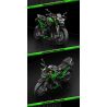 SEMBO WEKKI VIGGI 713003 non  TRANG BỊ ĐIÊN CUỒNG MÔTÔ KAWASAKI Z900 tỷ lệ 1:7 bộ đồ chơi xếp lắp ráp ghép mô hình  Kỹ Thuật Công Nghệ Cao Mô Hình Phương Tiện 872 khối