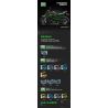 SEMBO WEKKI VIGGI 713003 non  TRANG BỊ ĐIÊN CUỒNG MÔTÔ KAWASAKI Z900 tỷ lệ 1:7 bộ đồ chơi xếp lắp ráp ghép mô hình  Kỹ Thuật Công Nghệ Cao Mô Hình Phương Tiện 872 khối