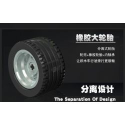 JIESTAR 91000 non  XE NÂNG KỸ THUẬT bộ đồ chơi xếp lắp ráp ghép mô hình 467 khối