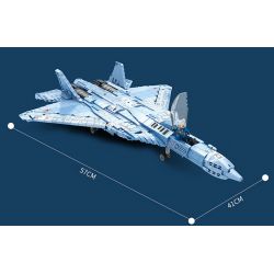 JUHANG TECHNOLOGY 88016 REOBRIX 33030 non  MÁY BAY CHIẾN ĐẤU HẠNG NẶNG THẾ HỆ THỨ NĂM SU-57 bộ đồ chơi xếp lắp ráp ghép mô hình Military Army SU-57 HEAVY FIGHTER SUKHOI Quân Sự Bộ Đội 1456 khối