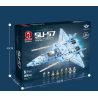 JUHANG TECHNOLOGY 88016 REOBRIX 33030 non  MÁY BAY CHIẾN ĐẤU HẠNG NẶNG THẾ HỆ THỨ NĂM SU-57 bộ đồ chơi xếp lắp ráp ghép mô hình Military Army SU-57 HEAVY FIGHTER SUKHOI Quân Sự Bộ Đội 1456 khối