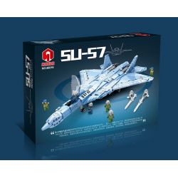 JUHANG TECHNOLOGY 88016 REOBRIX 33030 non  MÁY BAY CHIẾN ĐẤU HẠNG NẶNG THẾ HỆ THỨ NĂM SU-57 bộ đồ chơi xếp lắp ráp ghép mô hình Military Army SU-57 HEAVY FIGHTER SUKHOI Quân Sự Bộ Đội 1456 khối