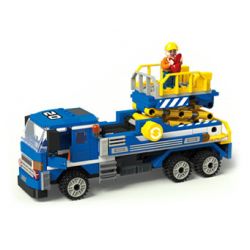 JIESTAR 51005 non  NỀN TẢNG THANG MÁY bộ đồ chơi xếp lắp ráp ghép mô hình City PLATFORM LIFT Thành Phố 378 khối